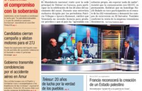 Edición Impresa Correo del Orinoco N° 5.219