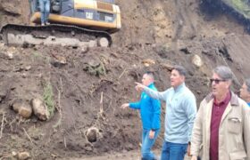 Evalúan avances de labores de despeje y recuperación de vías andinas