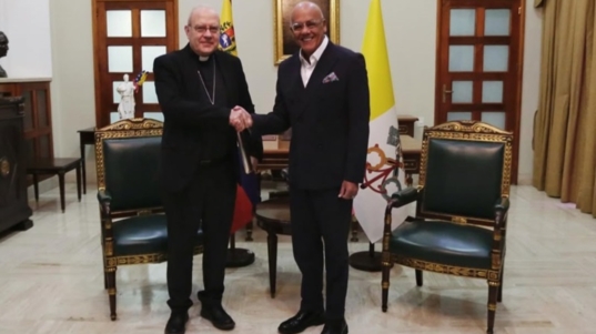 Nuncio y jorge rodríguez