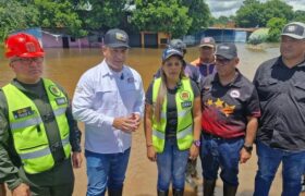 Intensifican plan de contingencia en Bolívar por crecida del río Orinoco