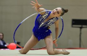 Gimnastas venezolanas de gimnasia rítmica acuden a Copa de Milán