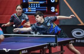 Selección adulta de tenis de mesa venezolana participa en el WTT Contender Buenos Aires