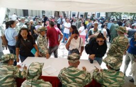 Masiva participación del pueblo de Guarenas en la jornada de alistamiento nacional