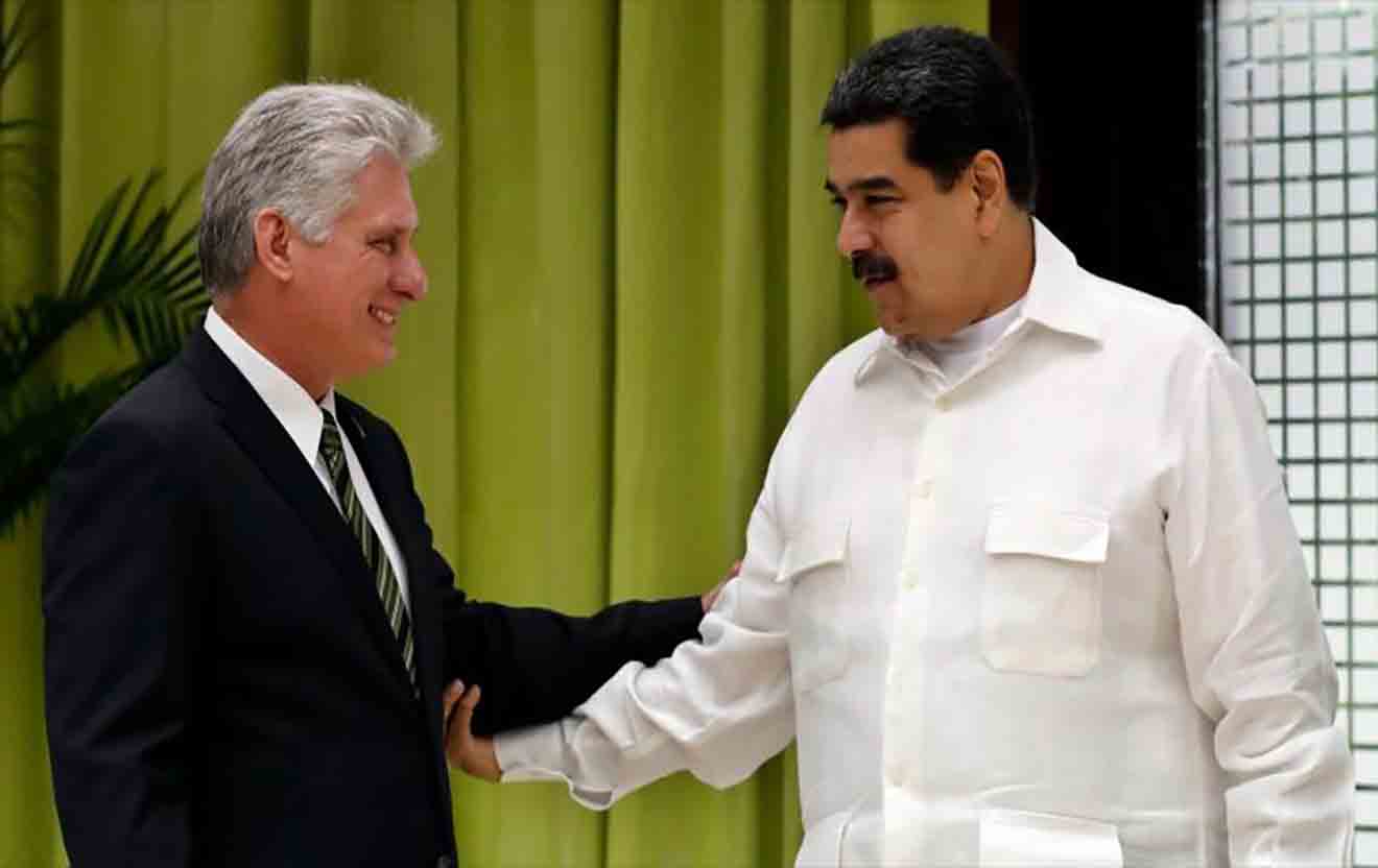 Díaz Canel- Maduro- Cuba- Venezuela