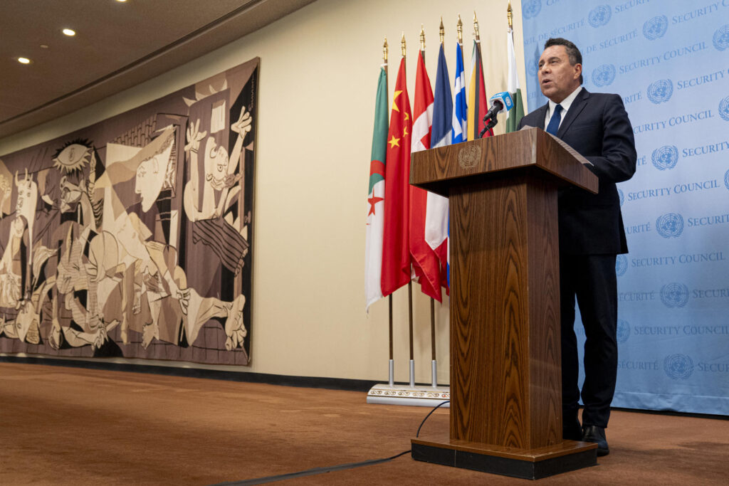 El-embajador-de-Venezuela-ante-la-Organizacion-de-las-Naciones-Unidas-ONU-Samuel-Moncada.-EFE-3-1024x683