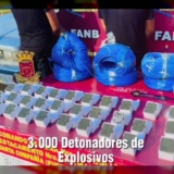 Explosivos incautados en Zulia