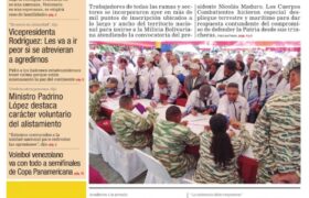 Edición Impresa Correo del Orinoco N° 5.255