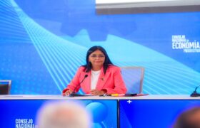 Delcy Rodríguez: Economía de Venezuela ha crecido 17 trimestres consecutivos