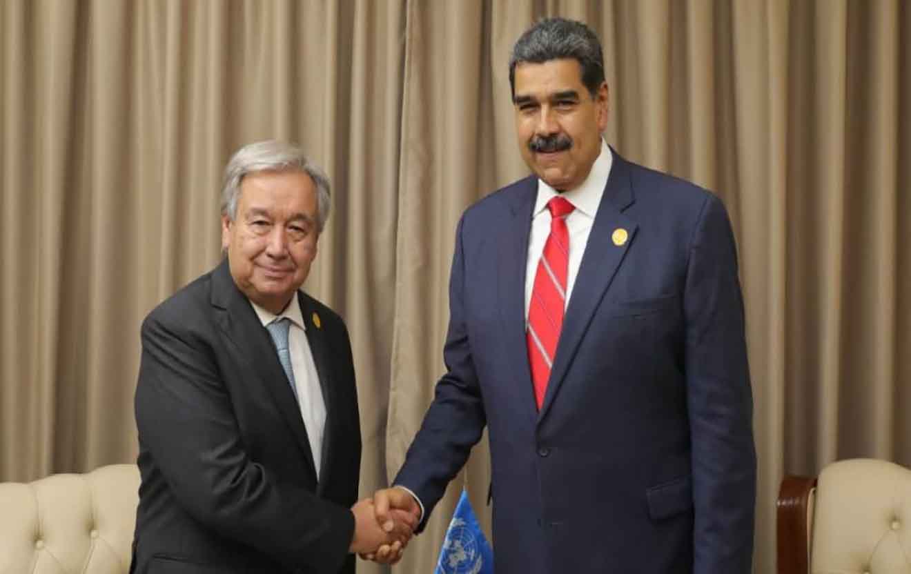 MADURO Y GUTERRES