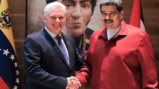 Maduro - Diaz Canel