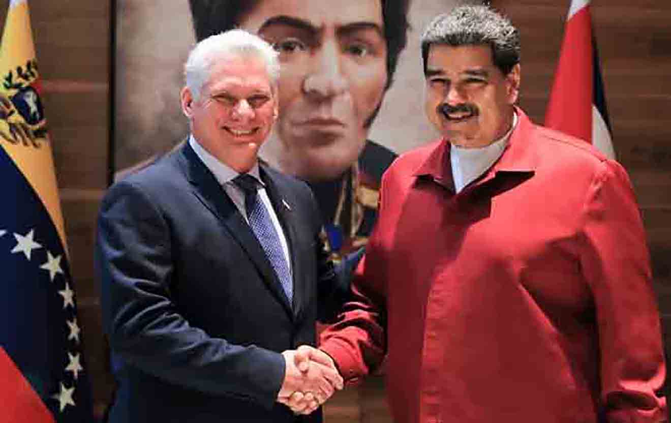 Maduro - Diaz Canel