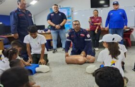 Niños y niñas de Nueva Esparta se capacitaron en primeros auxilios junto a Fundacite
