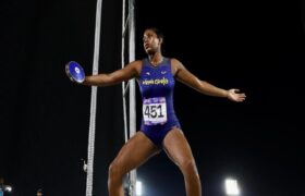 Ottaynis Febres medalla de plata en disco en Asu2025