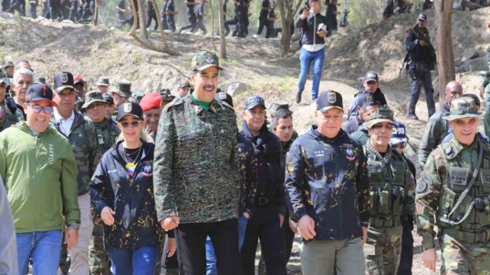 clausura del II Curso de Operaciones Especiales Revolucionarias
