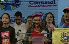 Comunicadores alternativos y populares exigen a EE.UU. el cese de agresiones contra el presidente Maduro