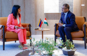 Vicepresidenta Rodríguez fortalece cooperación con la India en áreas estratégicas