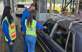 Campaña de concienciación vial despliega el INTT en todo el país