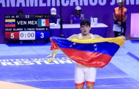 Juan Díaz sumó oro en lucha grecorromana en los Juegos Panamericanos Junior Asu2025