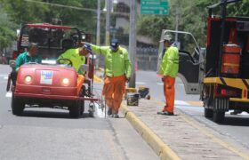 Alcaldía de Guarenas inició la demarcación de las principales vías de la ciudad