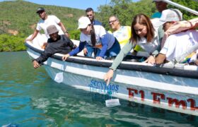 Gobierno Nacional libera 470 caballitos de mar en el Parque Nacional Mochima en Sucre