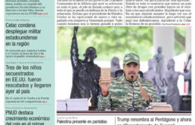 Edición Impresa Correo del Orinoco N° 5.262