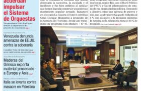 Edición Impresa Correo del Orinoco N° 5.279