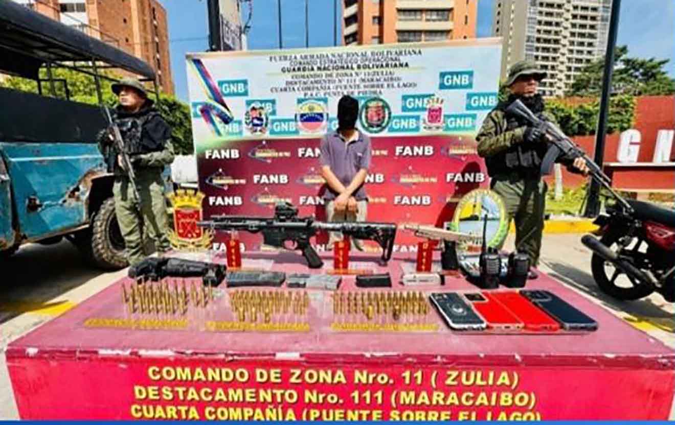 Ministerio Público imputó un sujeto por tráfico de armas y municiones