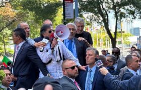 Presidente Petro participa en las marchas de Nueva York en contra de Netanyahu