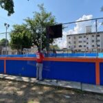 Alcaldía rehabilita la cancha “El Vivero” en Valencia