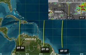 Onda tropical 35 llega al territorio venezolano este martes