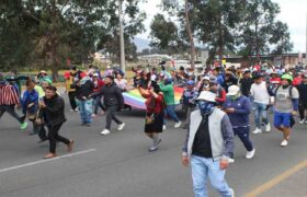 Continúan las protestas en Ecuador con demandas al Gobierno de Noboa