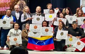 Cacao venezolano brilla en París con cuatro premios en el Salón del Chocolate 2025
