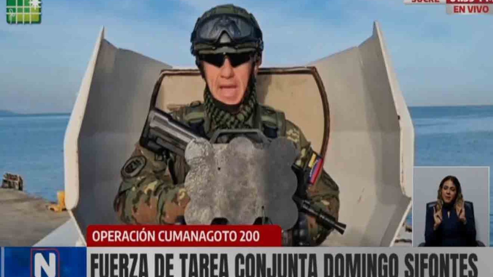 Comandante de la ZODI Sucre informó sobre incautación de armas de origen estadounidense