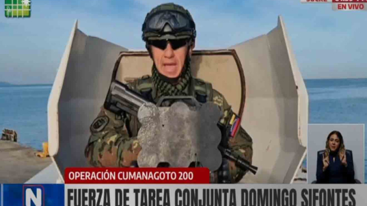 Comandante de la ZODI Sucre informó sobre incautación de armas de origen estadounidense