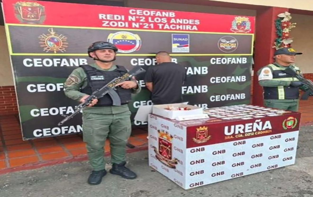 GNB Táchira detuvo un sujeto por microtráfico de droga