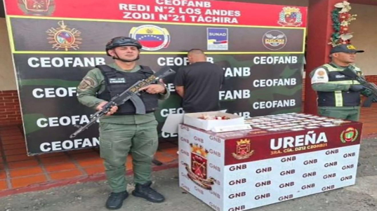 GNB Táchira detuvo un sujeto por microtráfico de droga