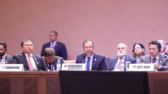 Gobierno venezolano denuncia escalada de amenazas de EE.UU. en cumbre del MNOAL