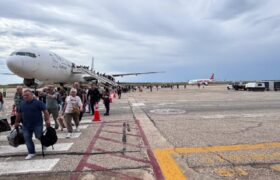 Nuevo vuelo con turistas rusos arriba a la isla de Margarita