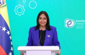 Vicepresidenta Rodríguez: 26% de la producción mundial de petróleo está bajo sanciones ilícitas