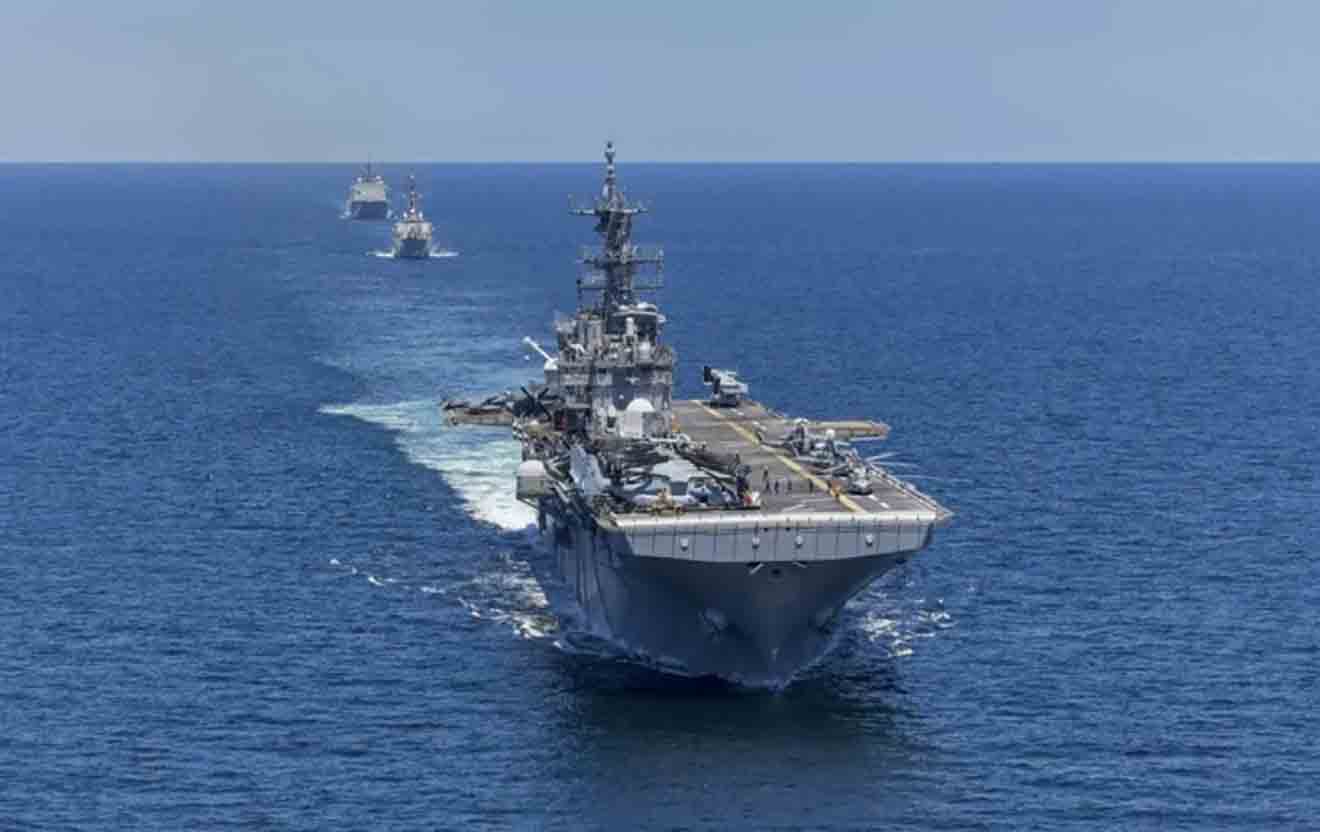 despliegue militar de EEUU en el Caribe