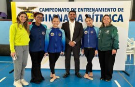 Gimnasia rítmica se prepara en Ecuador