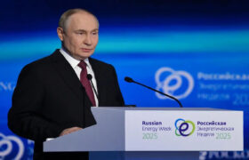 Presidente de Rusia acusó a Occidente de perturbar la arquitectura energética mundial