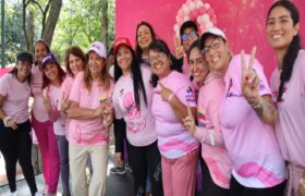“Todos Somos Rosa” marca el inicio de jornada por la prevención del cáncer de mama