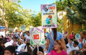 500 niños y adolescentes de Cristóbal Rojas celebraron Día Mundial de la Prevención del Abuso Sexual