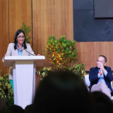 Delcy Rodríguez a EEUU