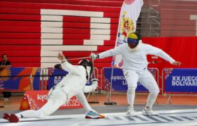 Épico triunfo del equipo de espada masculina en los Juegos Bolivarianos Ayacucho-Lima