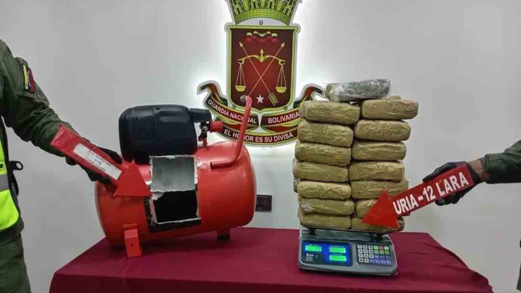 FANB incautó más de 15 kilos de marihuana en Lara