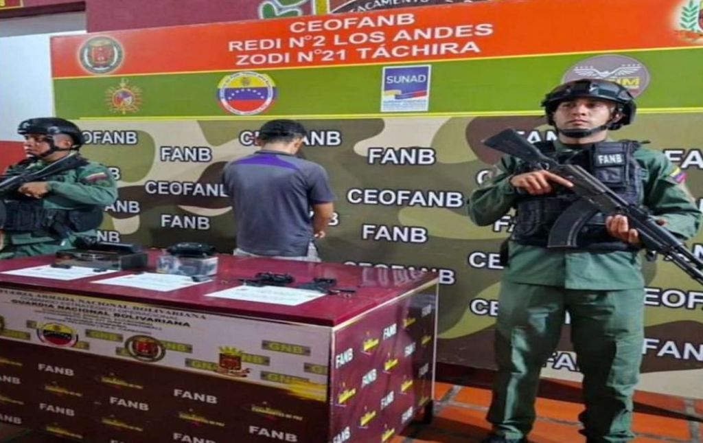 GNB detiene sujeto que portaba aparatos de francotirador