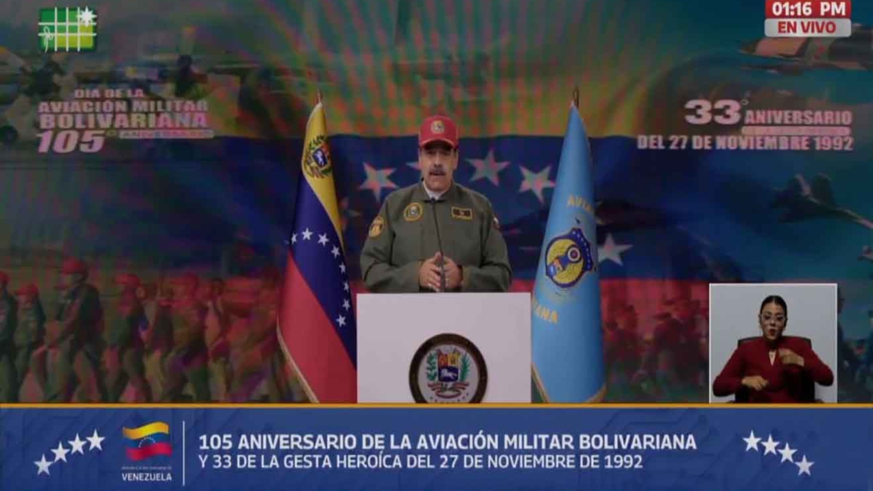 Jefe de Estado ante 17 meses de amenaza imperial- Han despertado una fuerza fabulosa de resistencia