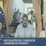 NICOLÁS MADURO Y ESTUDIANTS